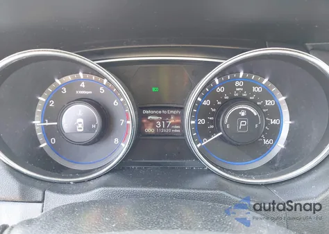 2013 Hyundai Sonata Gls z USA, uszkodzony, nr VIN 5NPEB4AC8DH808153